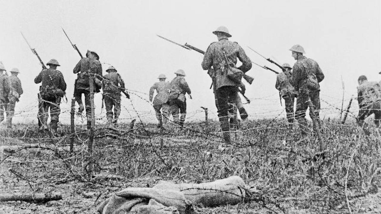 The Battle of the Somme (1916) still