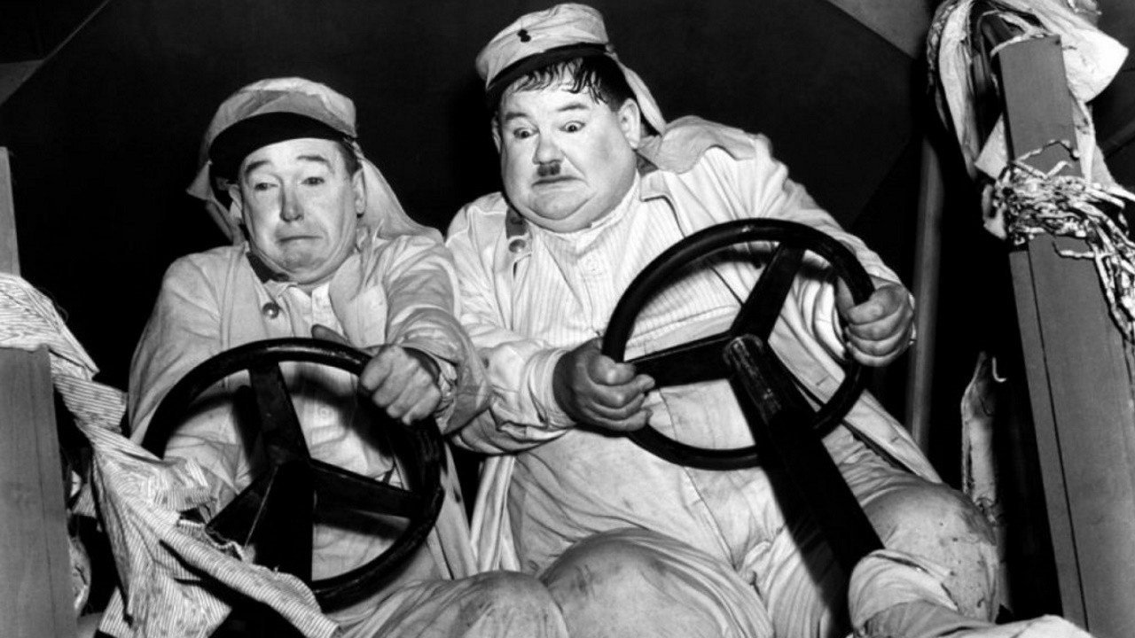 The Flying Deuces (1939) still